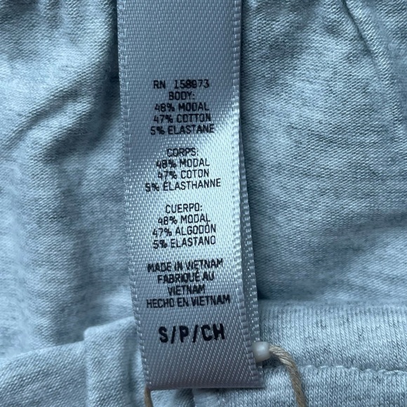 Skims Boyfriend Loose Boxer Light Heather Grey Small | NWT - Picture 9 of 16